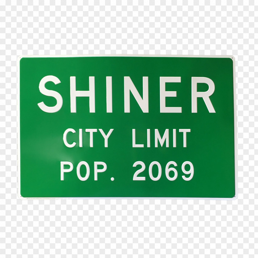 Shiner Spoetzl Brewery Town Sign Logo PNG