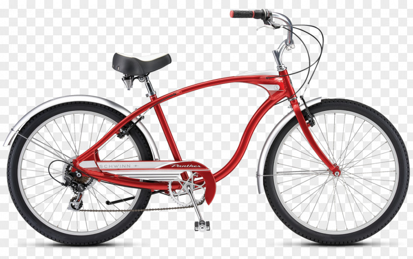 Bicycle Cruiser Schwinn Panther Company Single-speed PNG