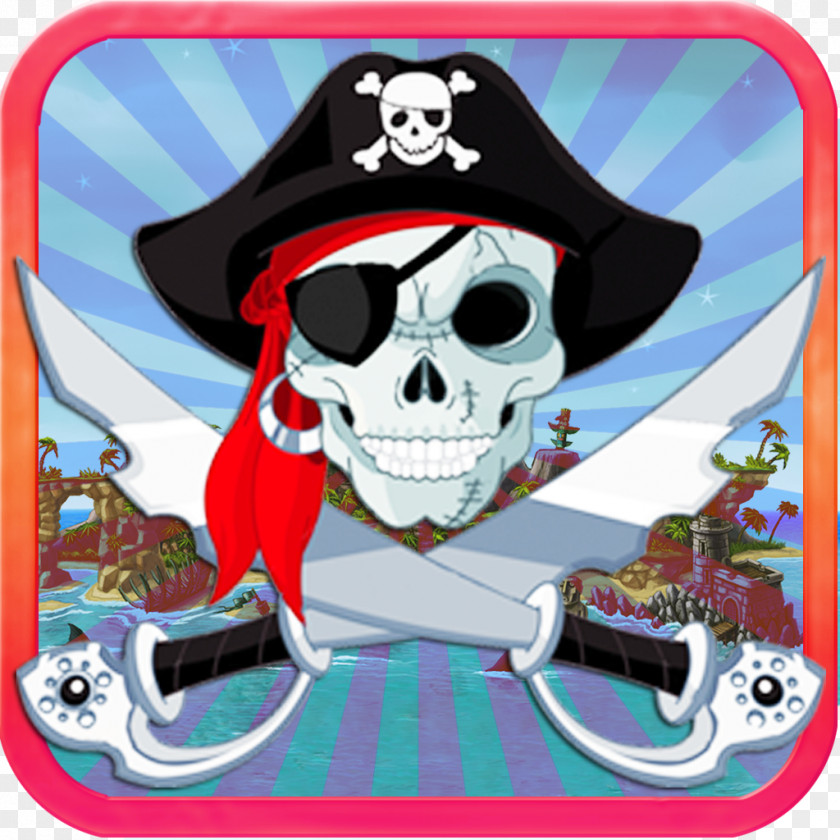 Skull Piracy PNG