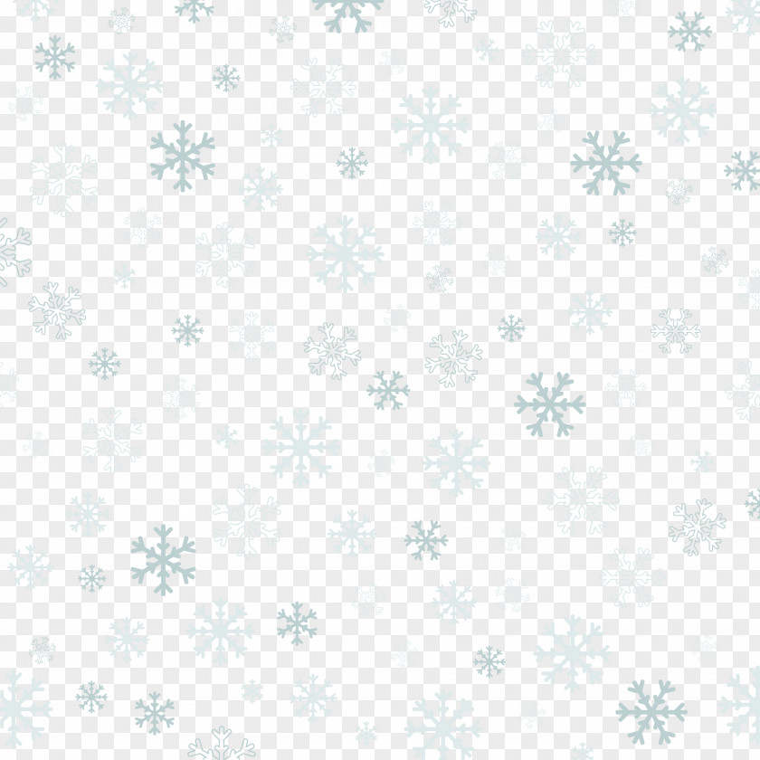 Beautiful Blue Snowflake PNG