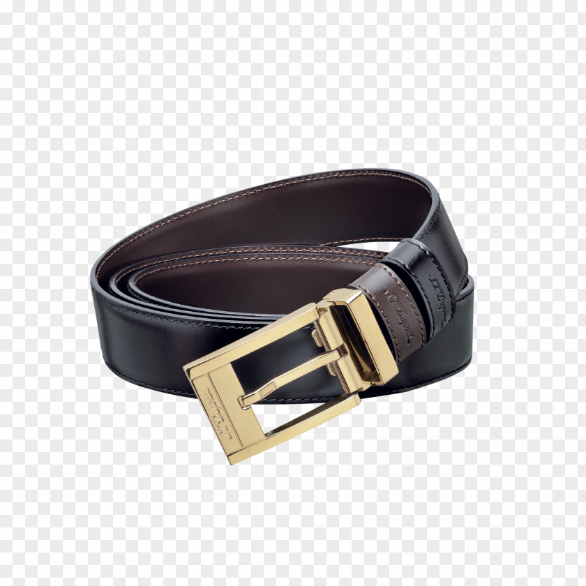 Belt S. T. Dupont Gold Leather E. I. Du Pont De Nemours And Company PNG