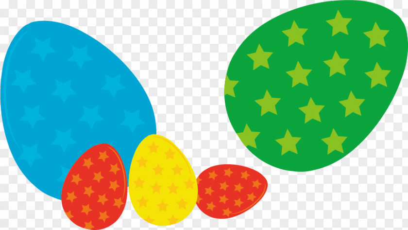 Cartoon Colorful Eggs Easter Egg Color PNG