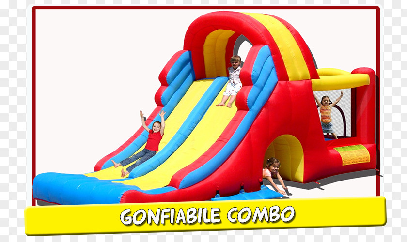 Child Inflatable Bouncers Playground Slide Castle PNG