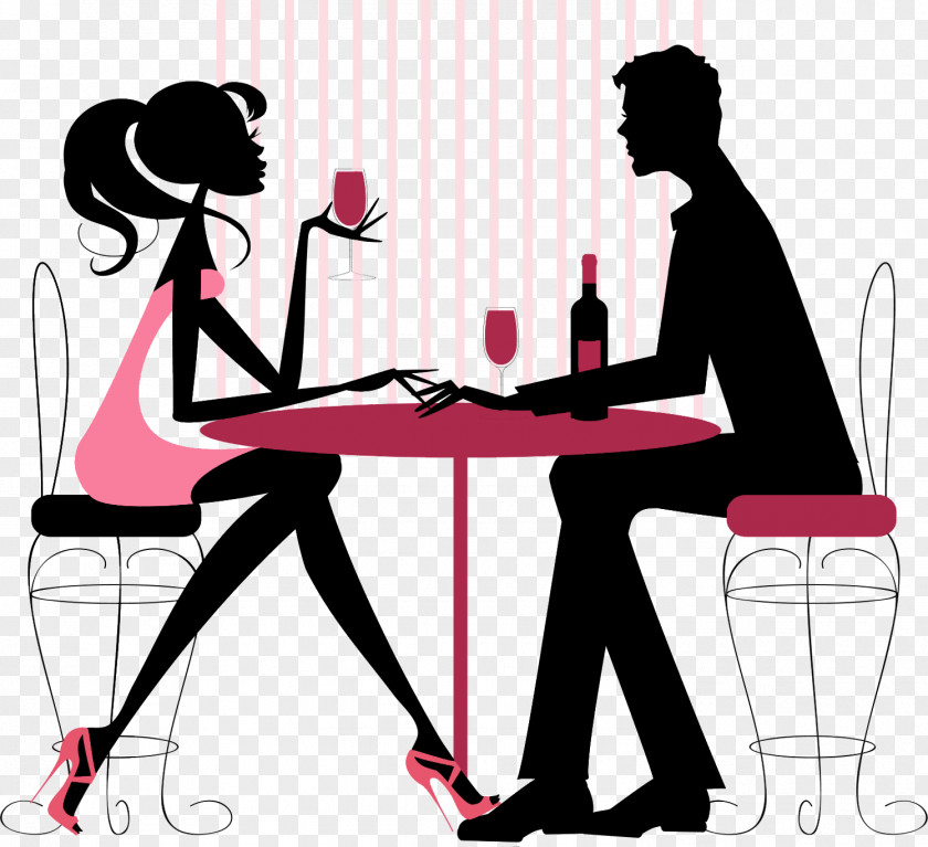 Chinese Couple Dating Clip Art Women Drawing PNG