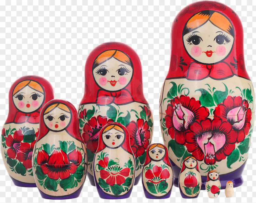 Doll Matryoshka Tsvet Natsii Russia Souvenir PNG