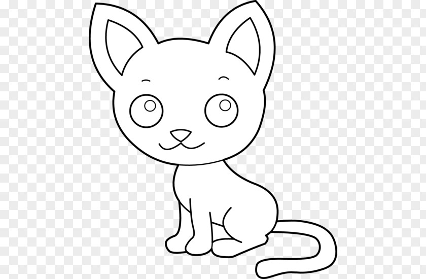 Simple Cat Cliparts Black Kitten Clip Art PNG