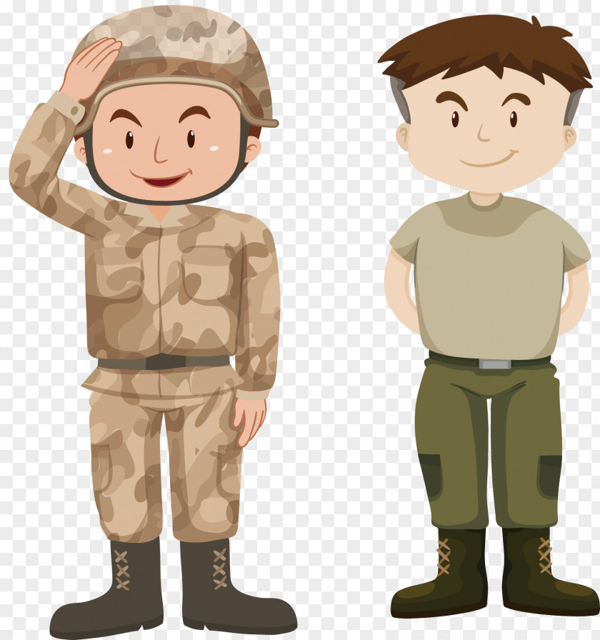 Standing In Line Soldier Military Royalty-free Illustration PNG