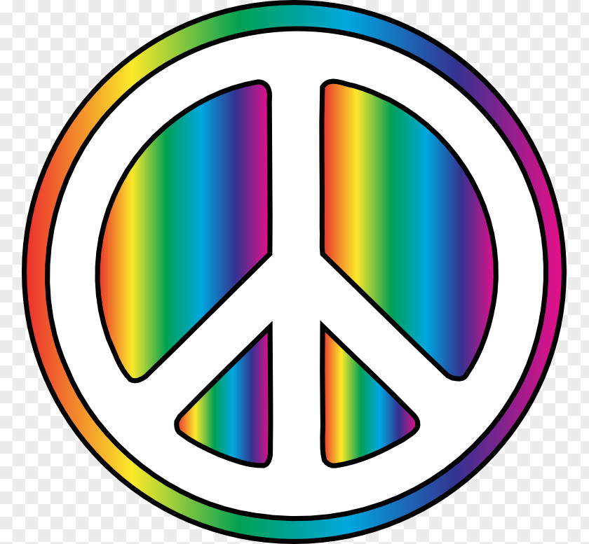 90s Cliparts 1960s Hippie Flower Power Peace Symbols Clip Art PNG