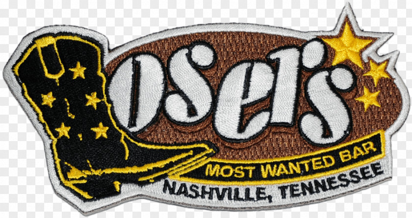 Embroidered Patch Losers Bar & Grill Parthenon Publishing Las Vegas PNG