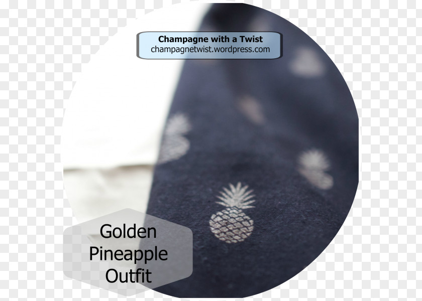 Golden Pineapple Brand Font PNG