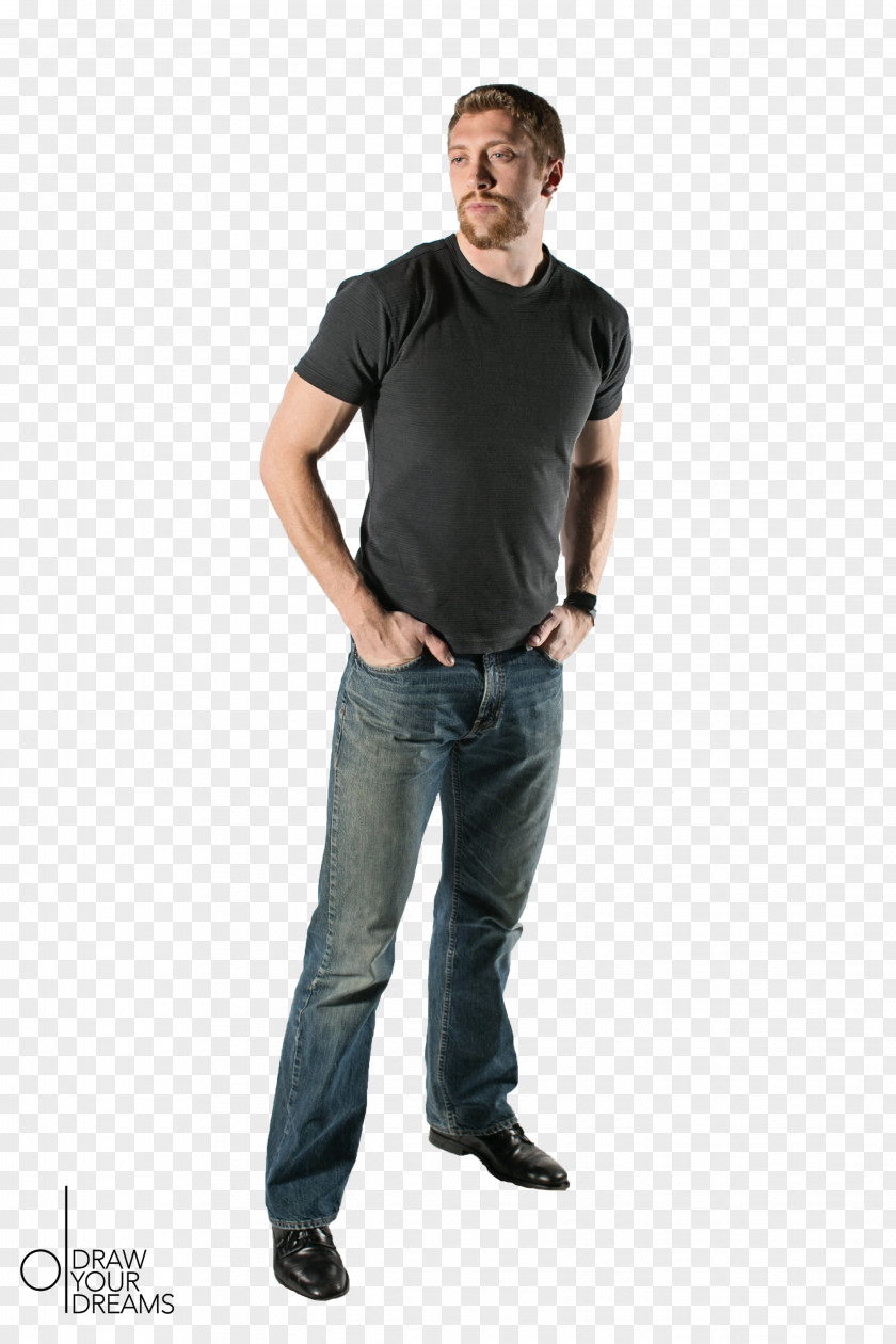 Jeans T-shirt Clothing Model PNG