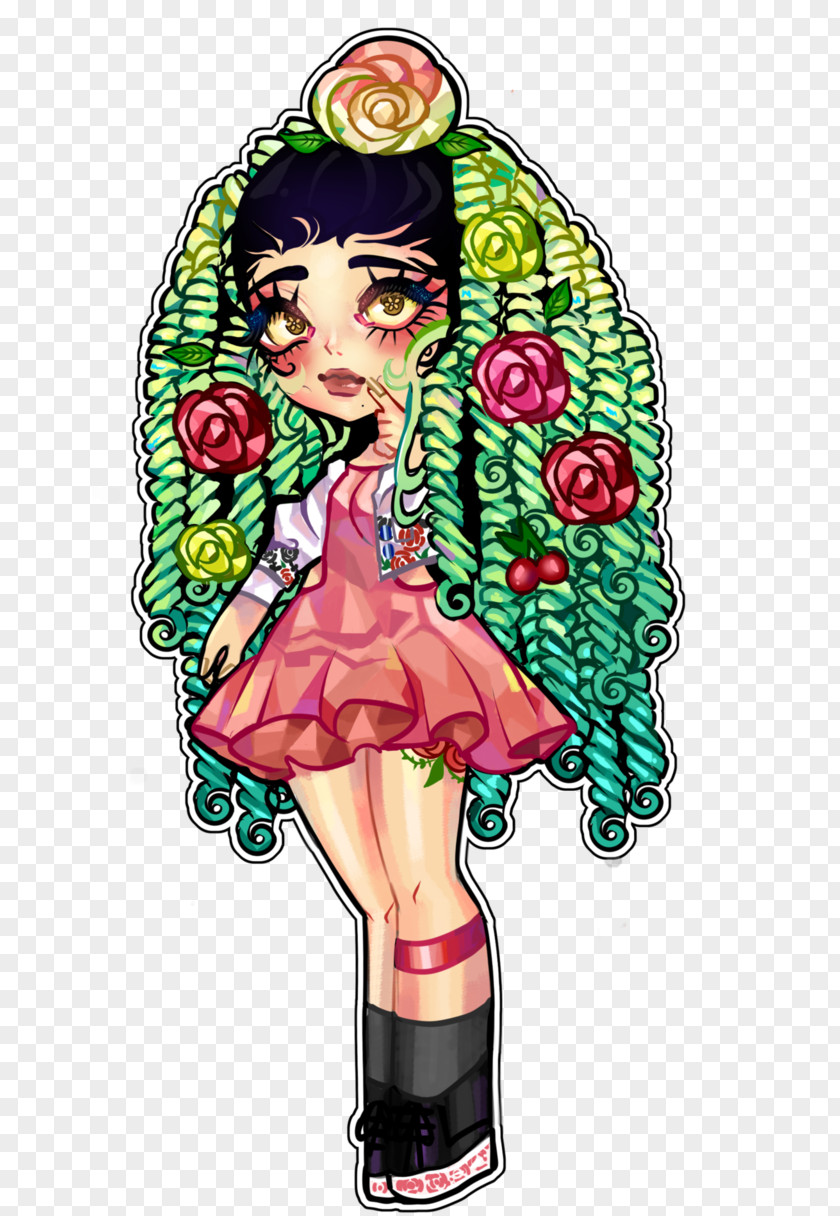 Literal Illustration Animated Cartoon Flowering Plant Female PNG