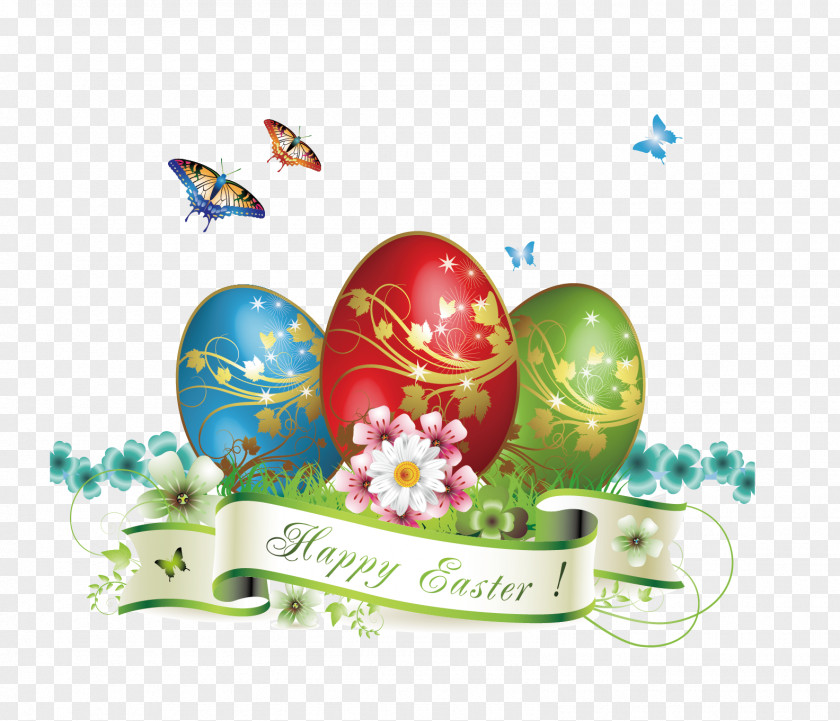 Vector Grass Eggs Easter Bunny Greeting Card Egg PNG