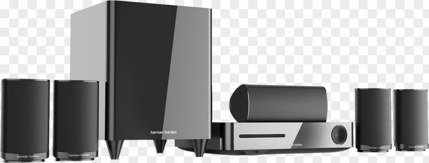 Home Theater Systems Blu-ray Disc Harman Kardon BDS 635 Cinema System 5.1 Surround Sound Video Scaler PNG