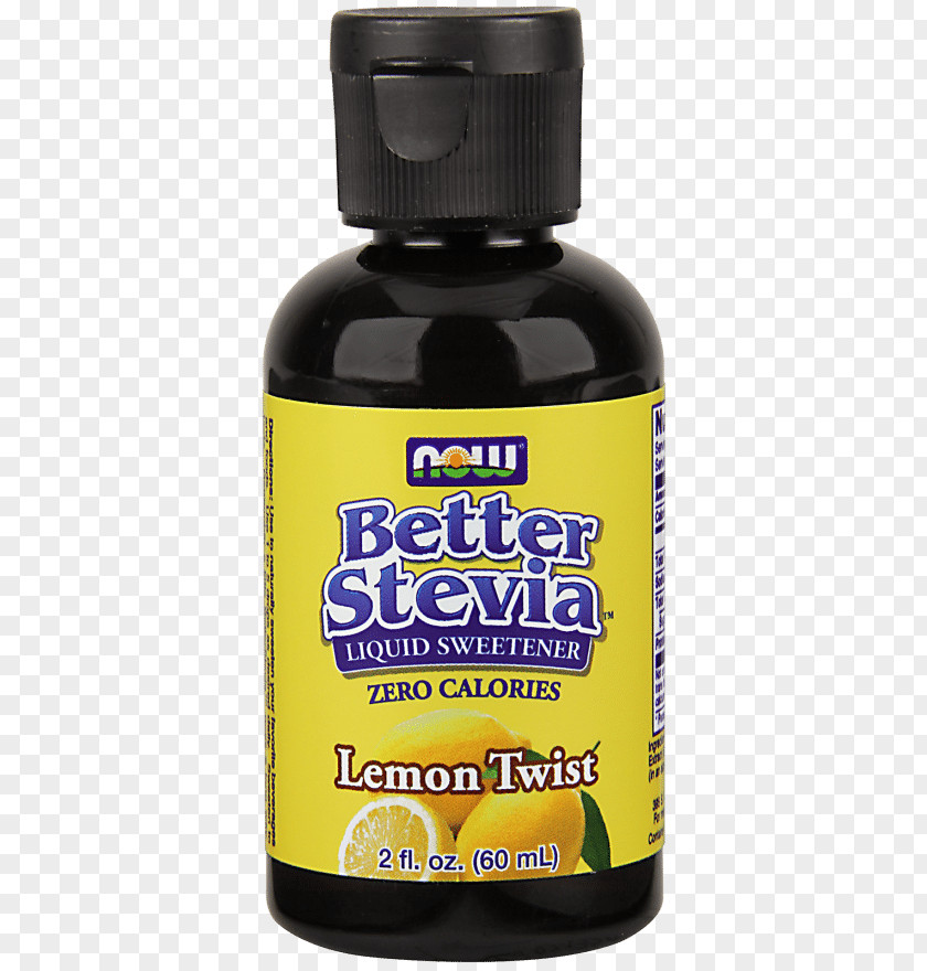 Lemon Twist Dietary Supplement Stevia Liquid Sugar Substitute Calorie PNG