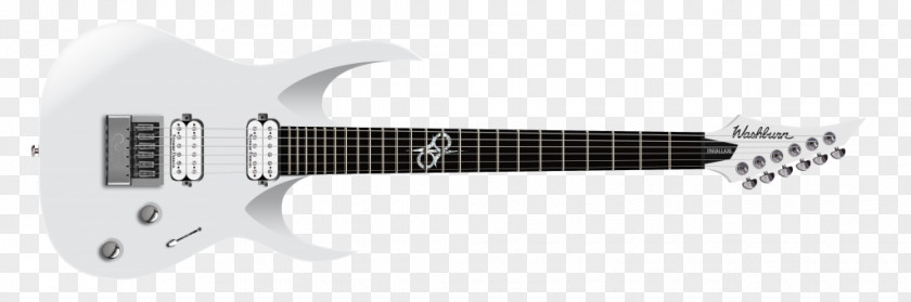 String Of Pearls Electric Guitar Seven-string Guitarist Schecter Research PNG