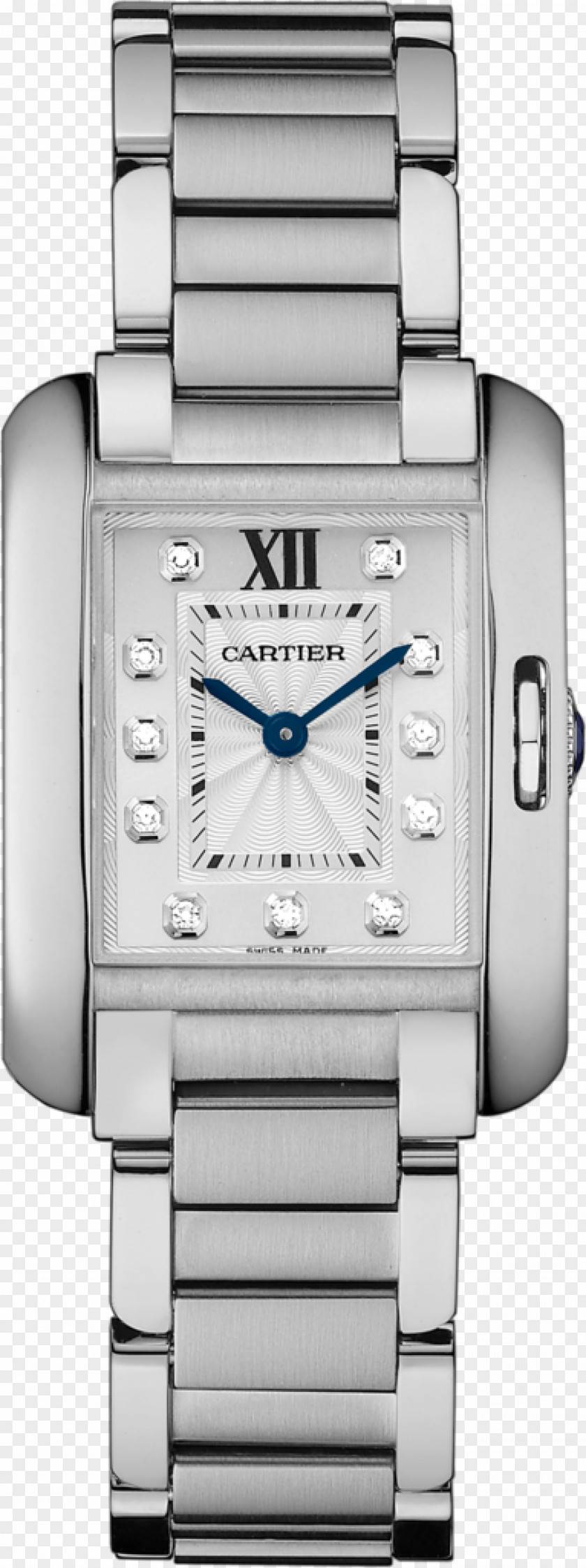 Watch Cartier Tank Anglaise Jewellery PNG
