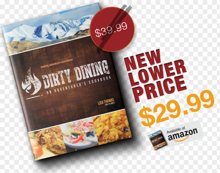 Dining Announcement Dirty Dining: An Adventurer's Cookbook Advertising Brand PNG