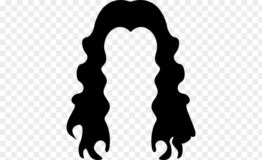Long Hair Black Beauty Parlour PNG