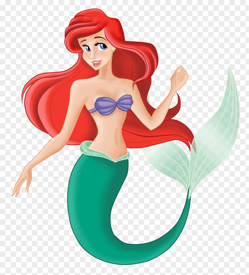 Mermaid Ariel Ursula Clip Art PNG