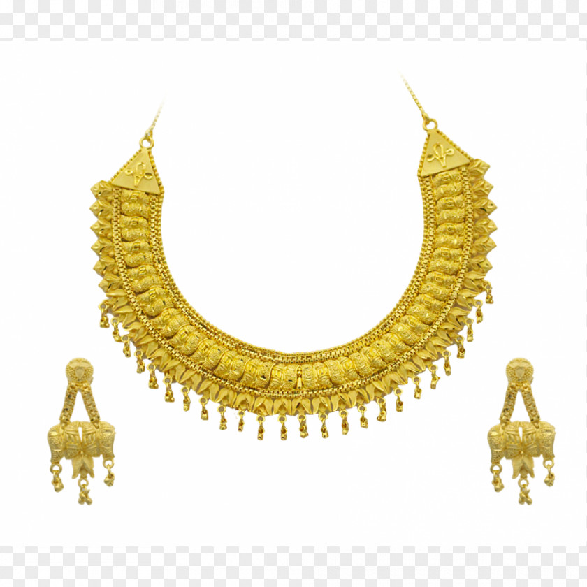 Necklace 01504 Gold PNG