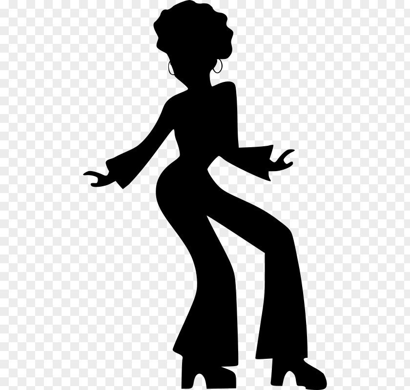 Silhouette Dance Disco Drawing Clip Art PNG