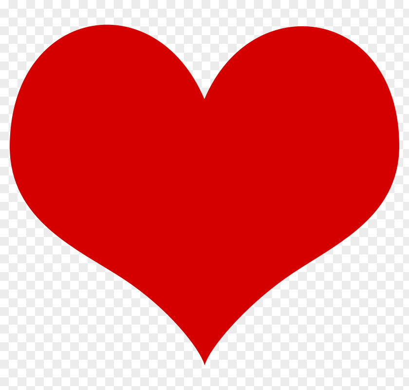 A Picture Of Red Heart Valentines Day Clip Art PNG
