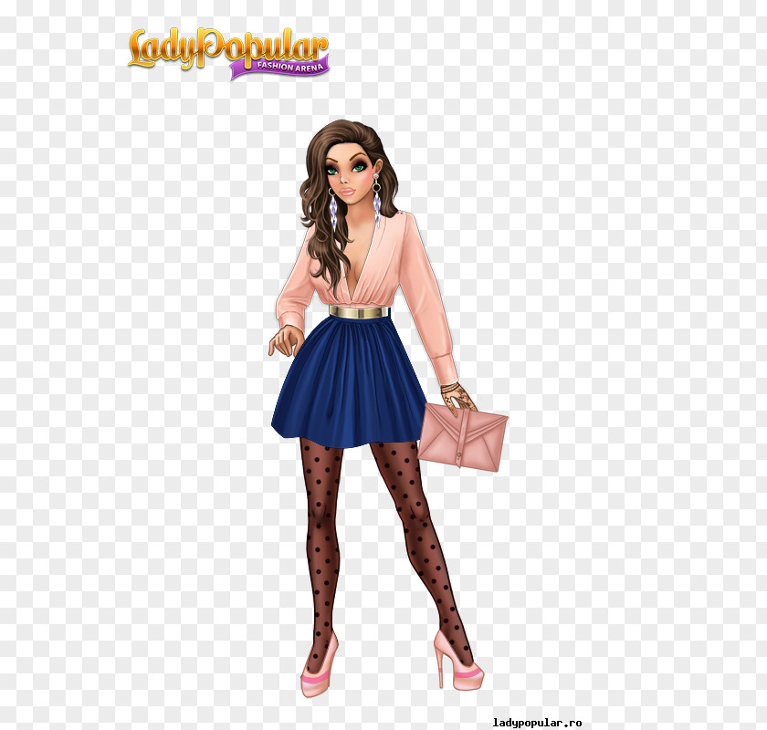 Bine Lady Popular Fashion Game Clothing Costume PNG