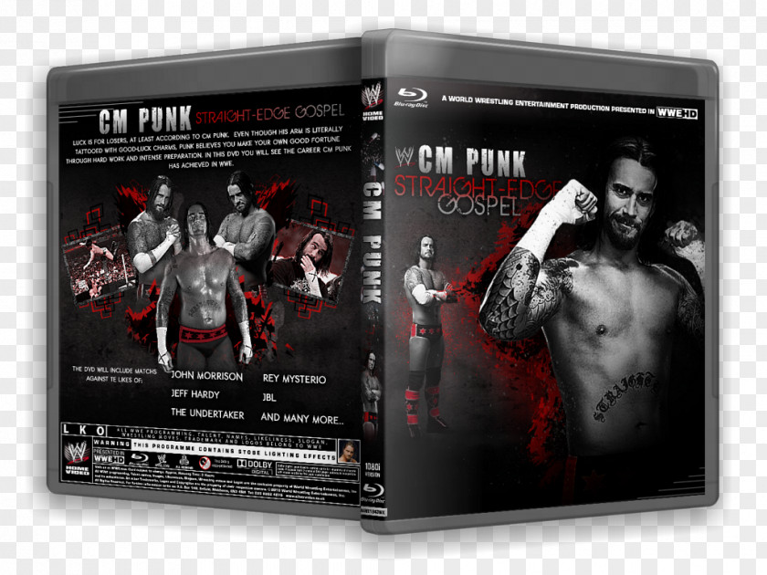 Cm Punk Film Professional Wrestler DVD Hell In A Cell PNG