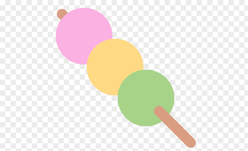 Emoji Dango Skewer Sticker Dessert PNG