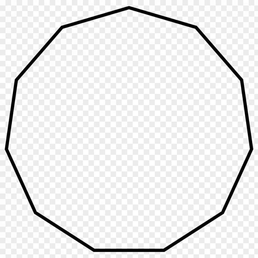 Irregular Shape Polygon Octadecagon Nonagon Internal Angle PNG