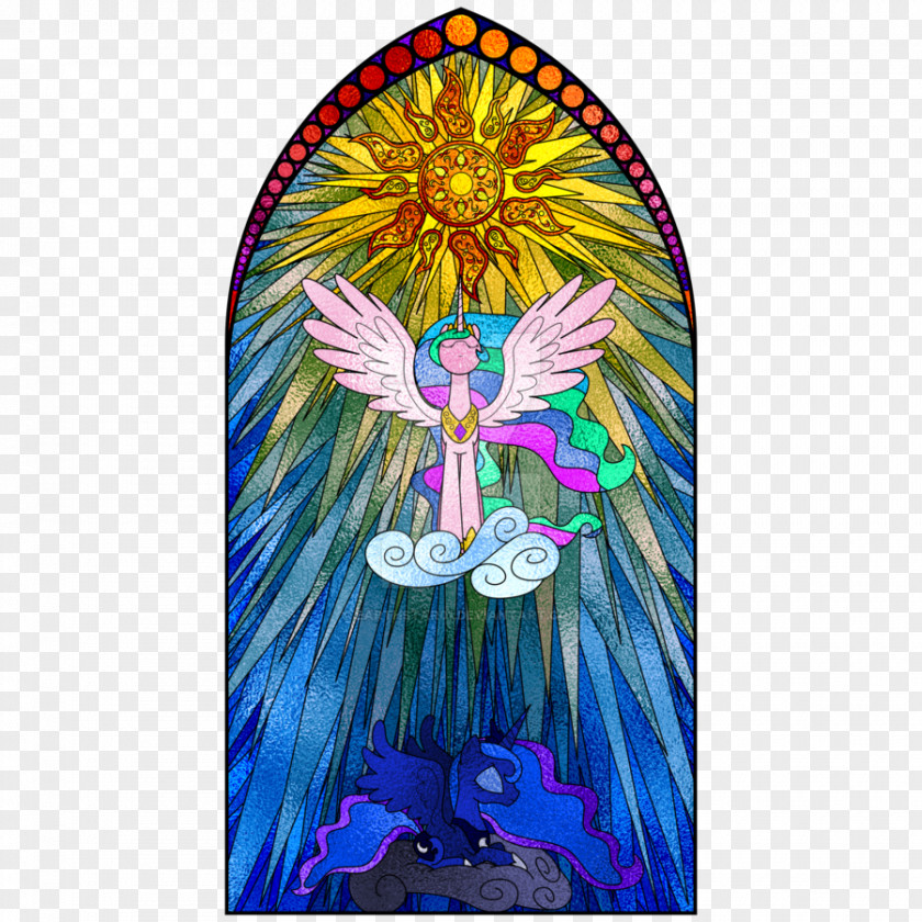 My Little Pony Stained Glass DeviantArt PNG