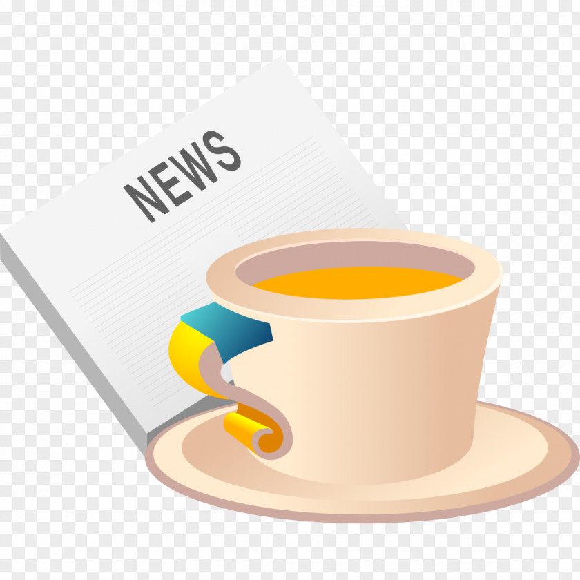 News Tea Pattern Espresso Coffee Ristretto Milk PNG