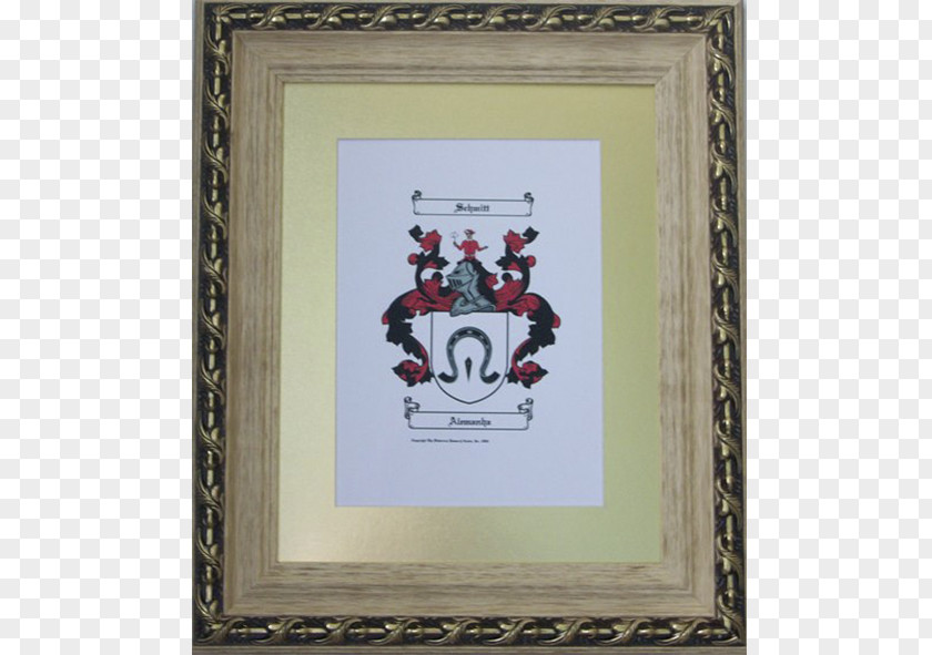 FLAMULA Parchment Paper Coat Of Arms Picture Frames Roll PNG