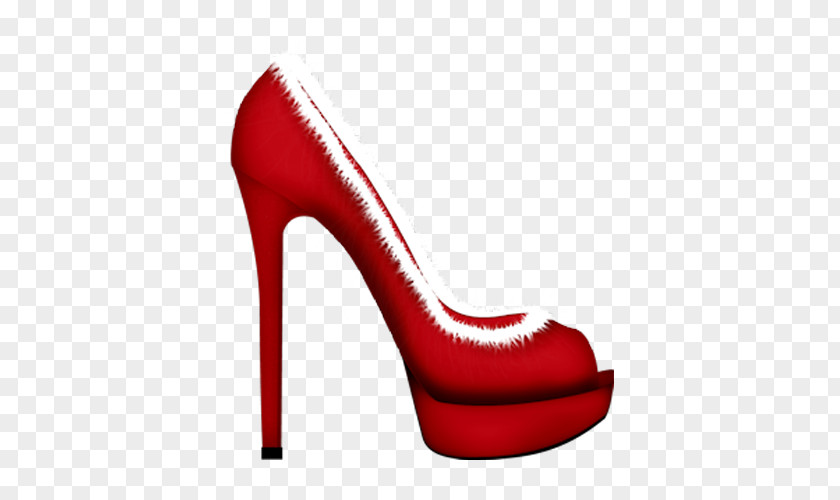 Red High Heels High-heeled Footwear Shoe Stiletto Heel Clip Art PNG