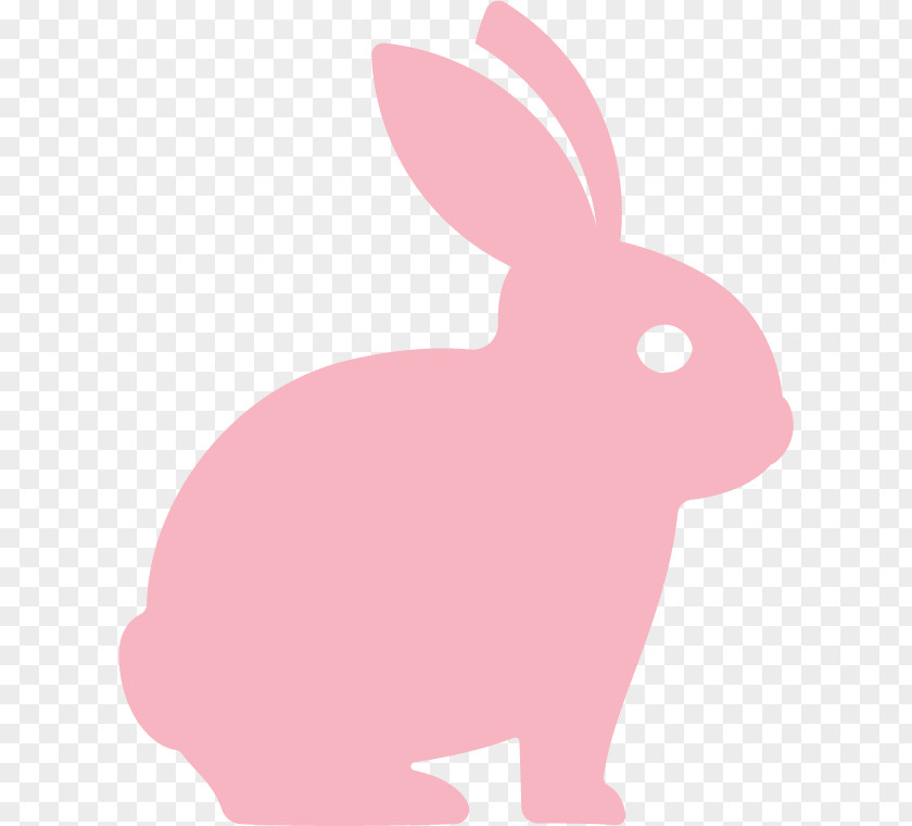 Silhouette Easter Bunny Clip Art PNG