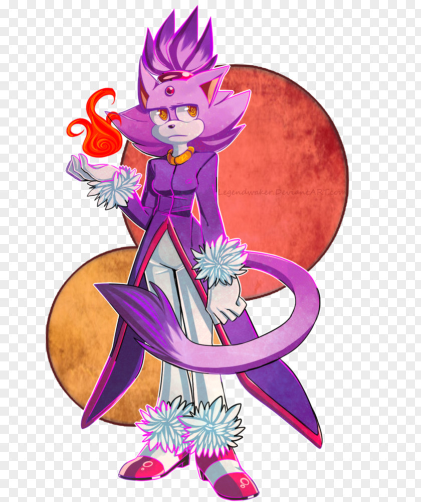 Blaze The Cat Art Drawing PNG