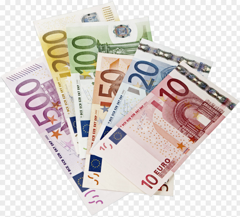 Euro Banknotes Money Currencies Of The European Union Coins PNG
