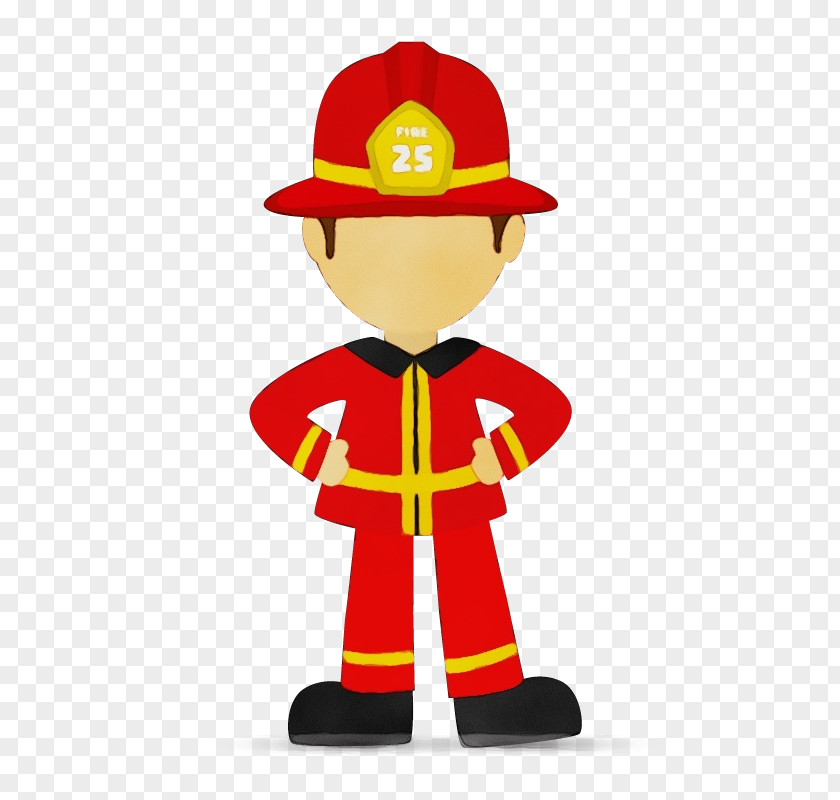 Figurine Fictional Character Firefighter PNG