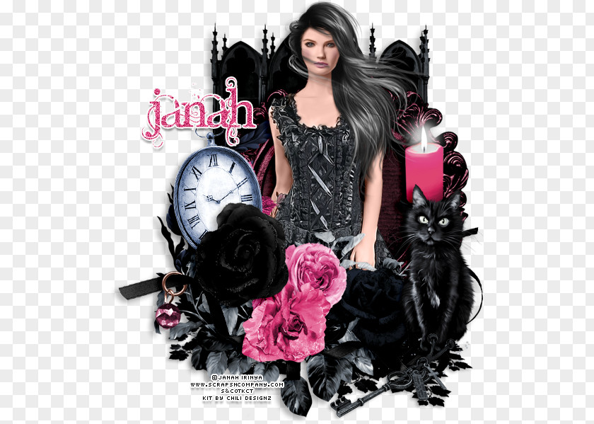 Gothic Rose Album Cover PNG