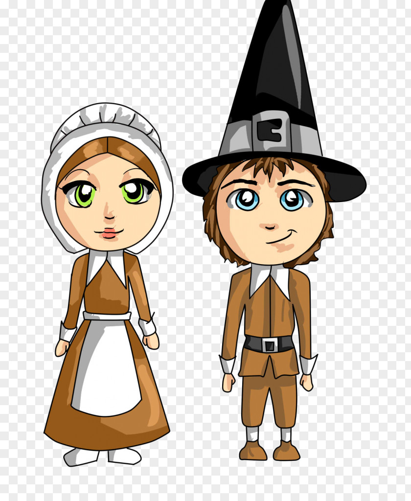 Pilgrims Clip Art PNG