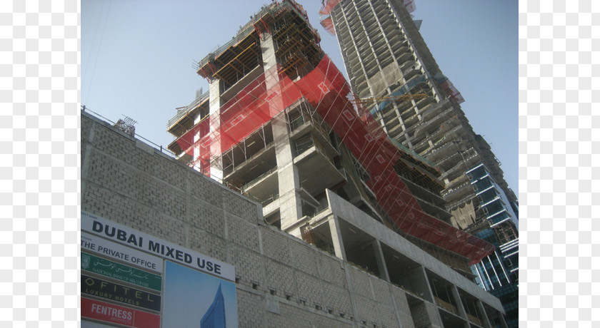 Dubai Building Architectural Engineering Skyscraper Facade Roof PNG