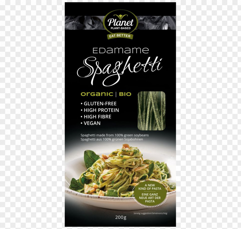 Edamame Pasta Fettuccine Carbonara Vegetarian Cuisine PNG