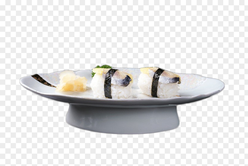 Free Creative Sushi Dishes Irregular Buckle Japanese Cuisine Dish Download PNG