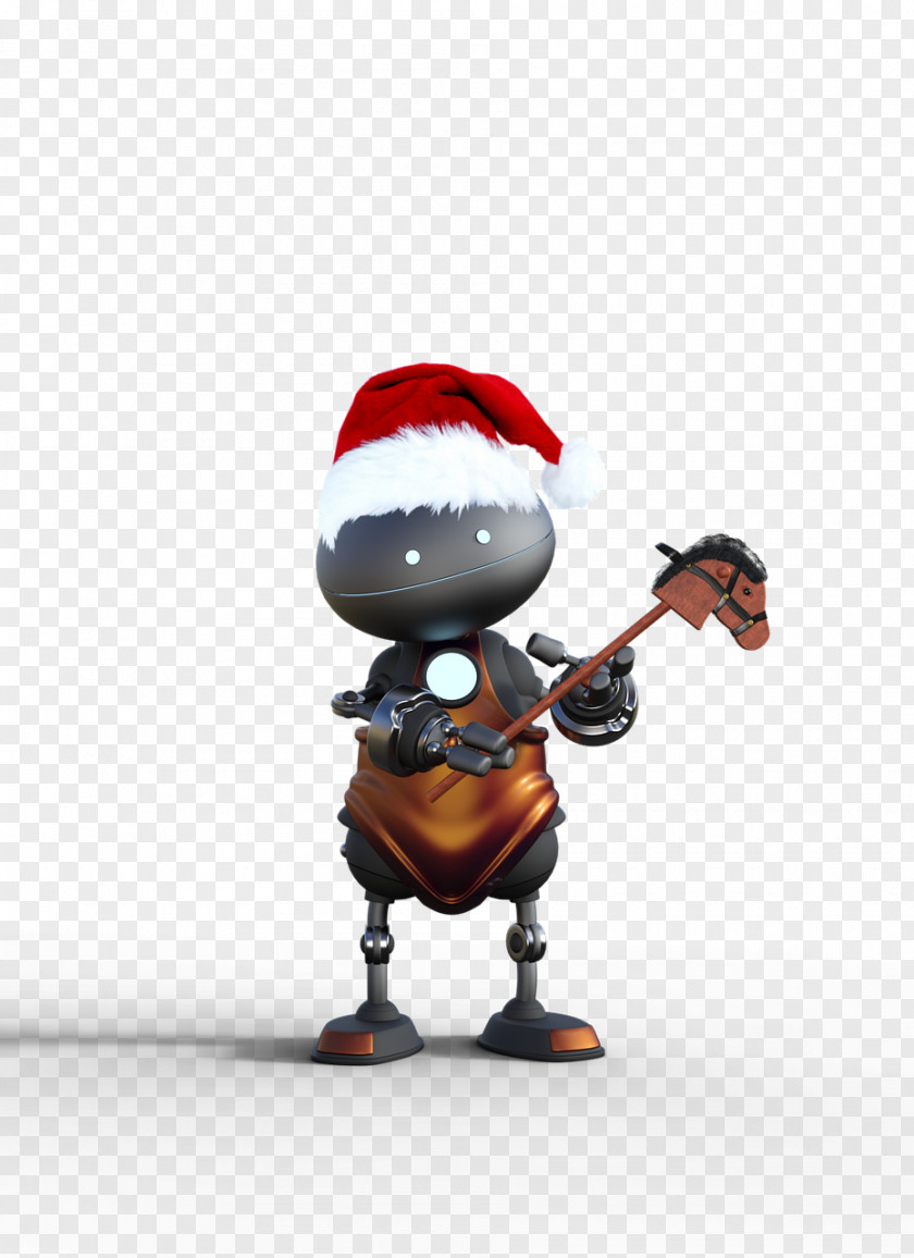 Robotic Christmas Gift Santa Claus Robot PNG
