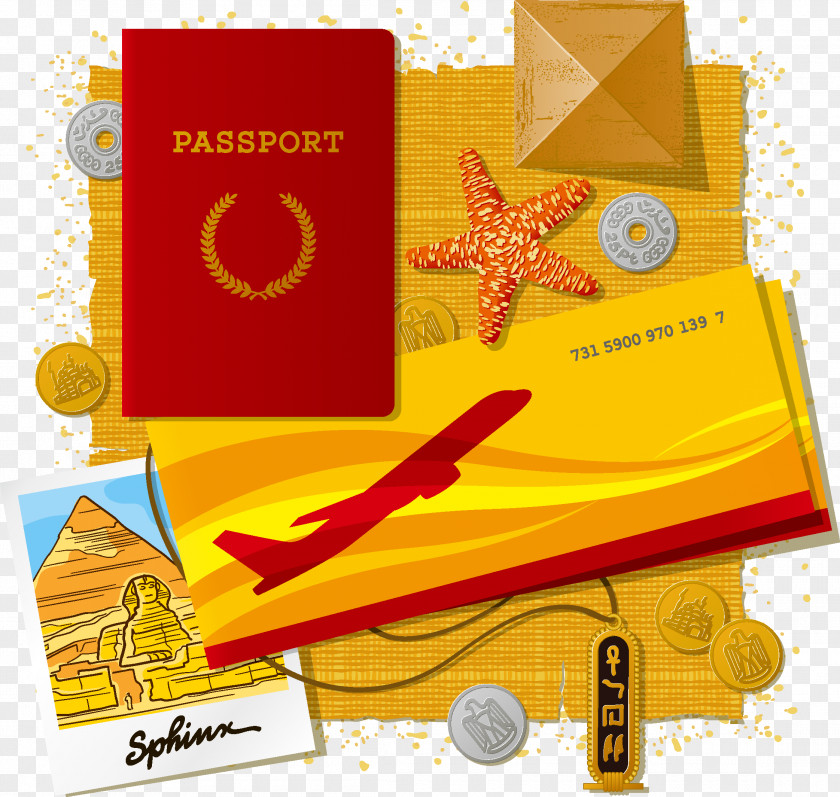 Visa Flights Stock Illustration Vexel PNG