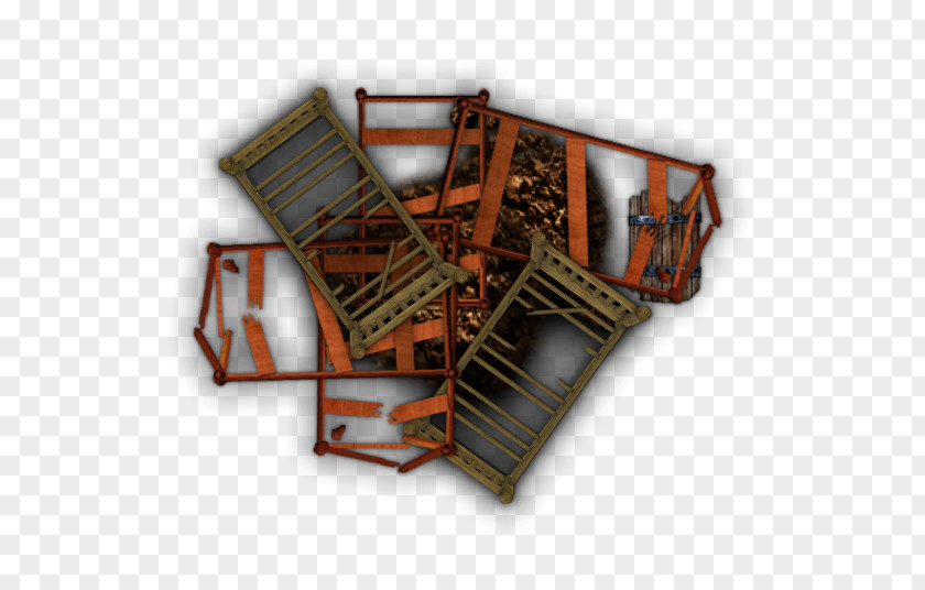 Bed Top View Frame Wrecking Yard PNG