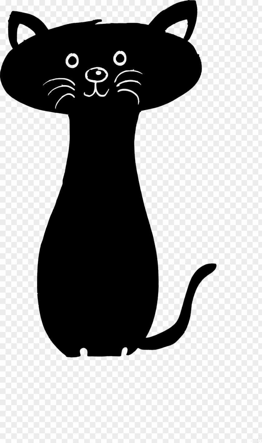 Cat Black Kitten Drawing PNG