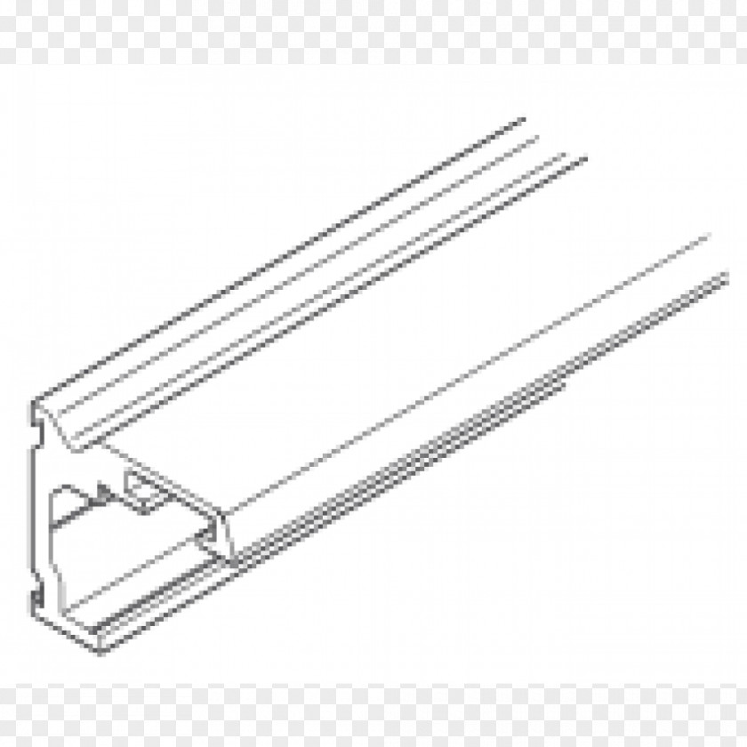 Door Sliding Builders Hardware Try Square Rail Profile PNG