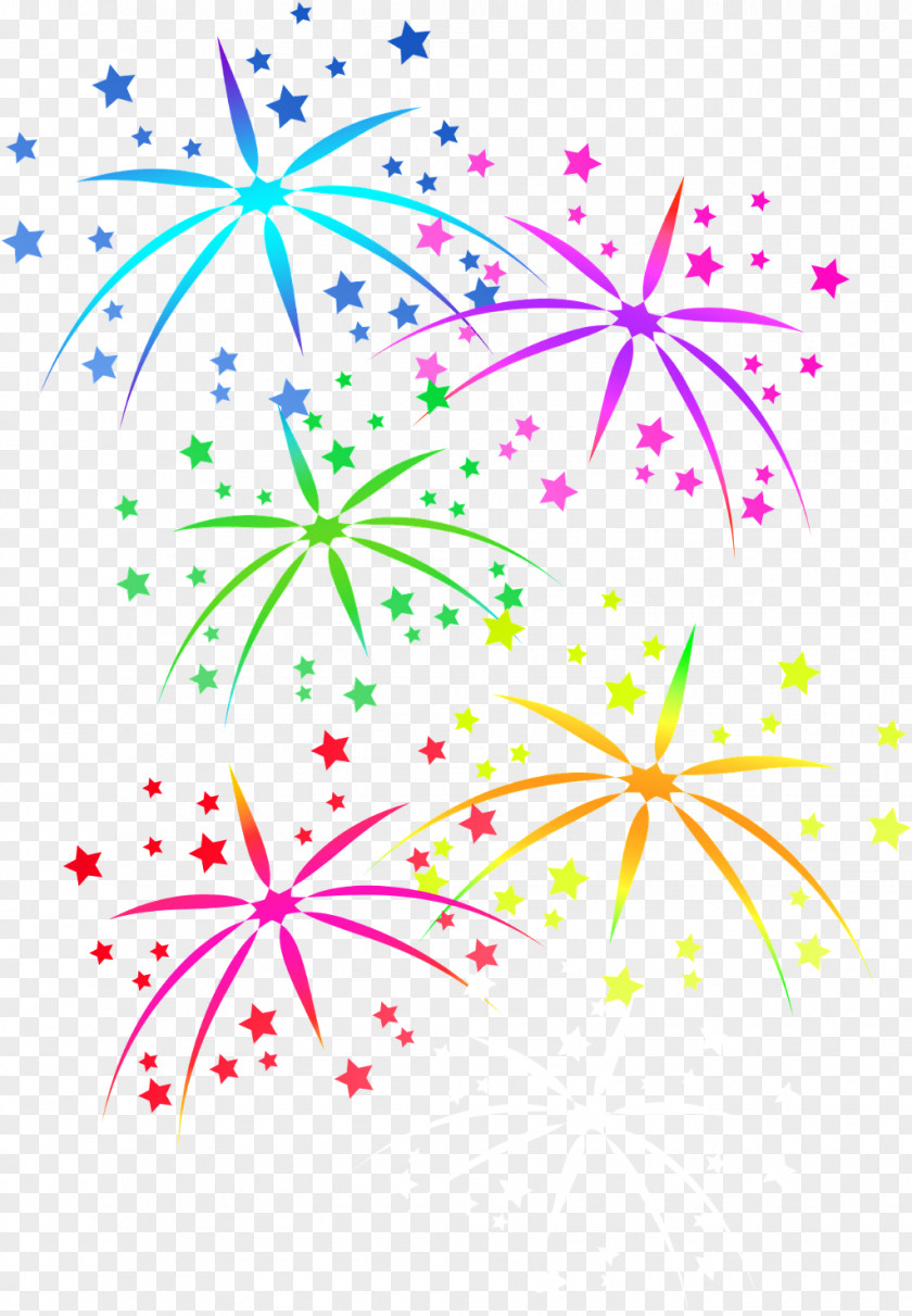 Party Fireworks Clip Art PNG